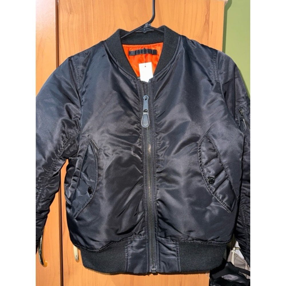 MA-1 NYLON BOMBER JACKET XS